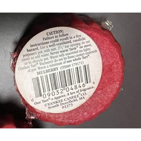 Yankee Candle Mulberry Wax Tart Item 579171 Potpourri New .8 oz‎ Home Fragrance - Picture 2 of 3